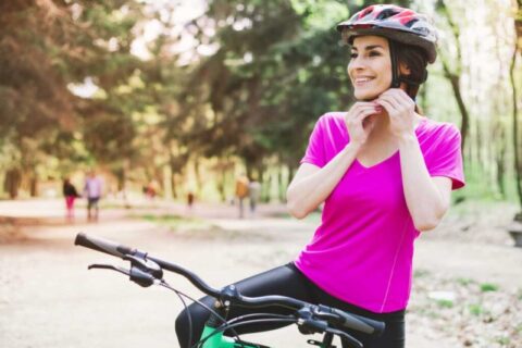 The Cycling girl.