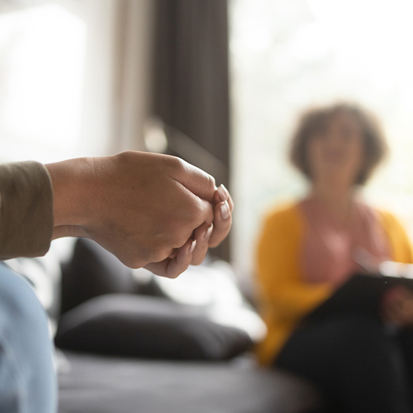 teen girl in psychotherapy