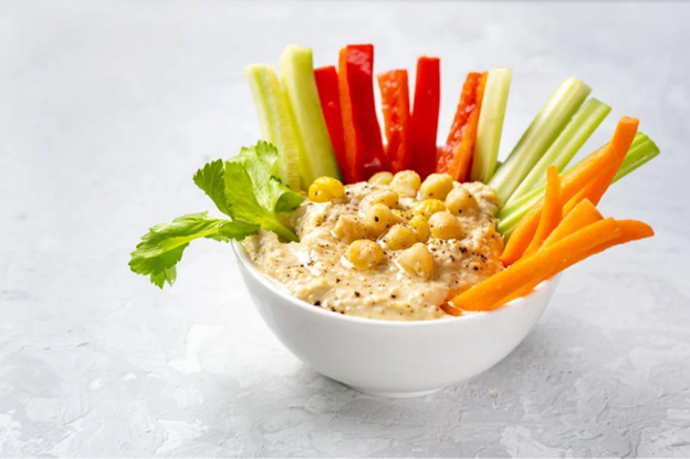 Hummus and Veggies