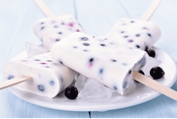 Frozen yogurt pops suggested by pediatric experts in Brevard County, FL
