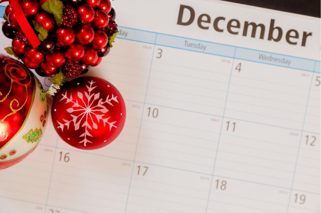 December calendar