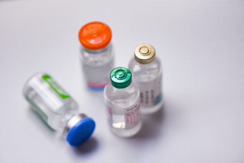 Vials of insulin